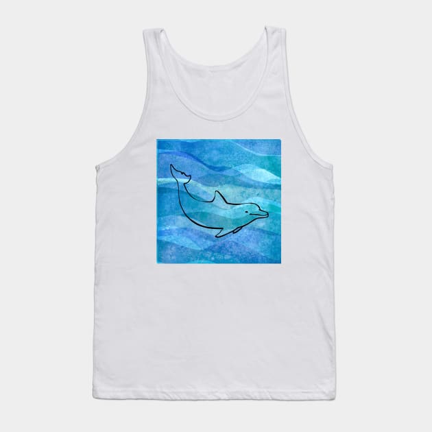 Dolphin Lover Tank Top by nancy.hajjar@yahoo.com